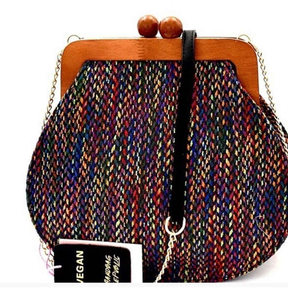 Multicolor Vegan Women's Bag